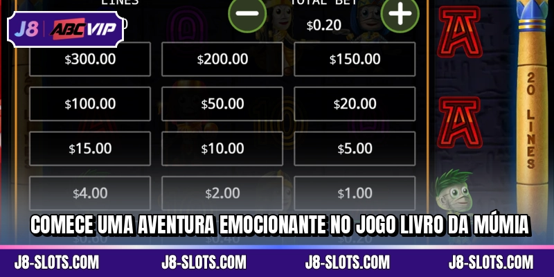 Comece uma aventura emocionante no jogo Livro Da Múmia