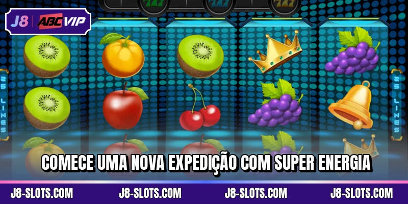 Comece uma nova expedição com Super Energia
