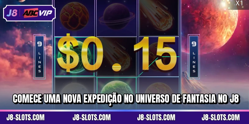 Comece uma nova expedição no Universo de Fantasia no J8
