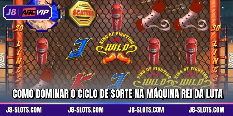 Como dominar o ciclo de sorte na máquina Rei da Luta