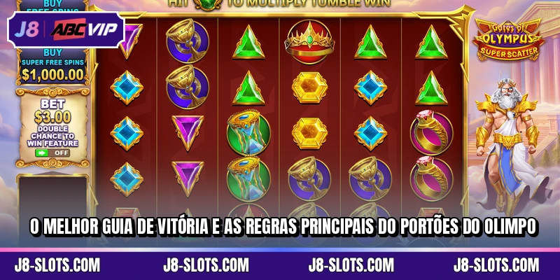 O melhor guia de vitória e as regras principais do Portões do Olimpo
