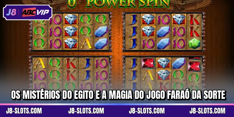 Os mistérios do Egito e a magia do jogo Faraó da Sorte