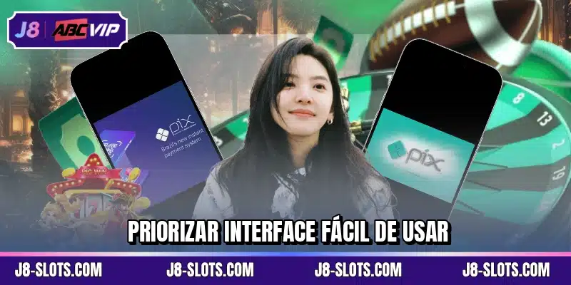 Priorizar interface fácil de usar