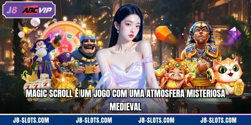 Magic Scroll é um jogo com uma atmosfera misteriosa medieval